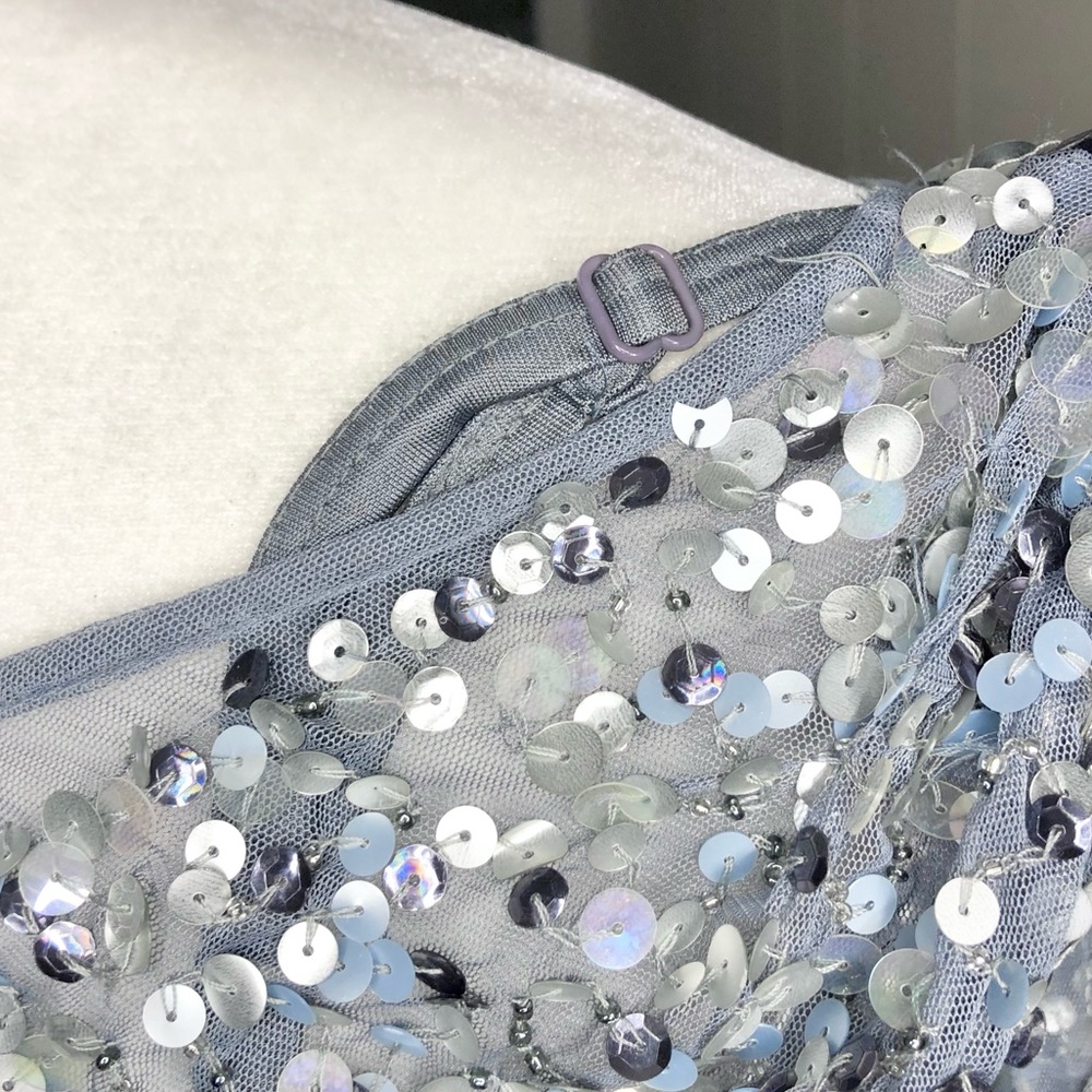 JS Collections long sequin gown - Picture 7 of 13